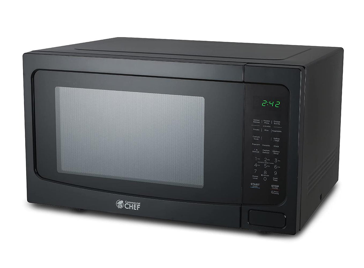 Commercial Chef Countertop Microwave Oven Size 1.6 Cu.Ft.