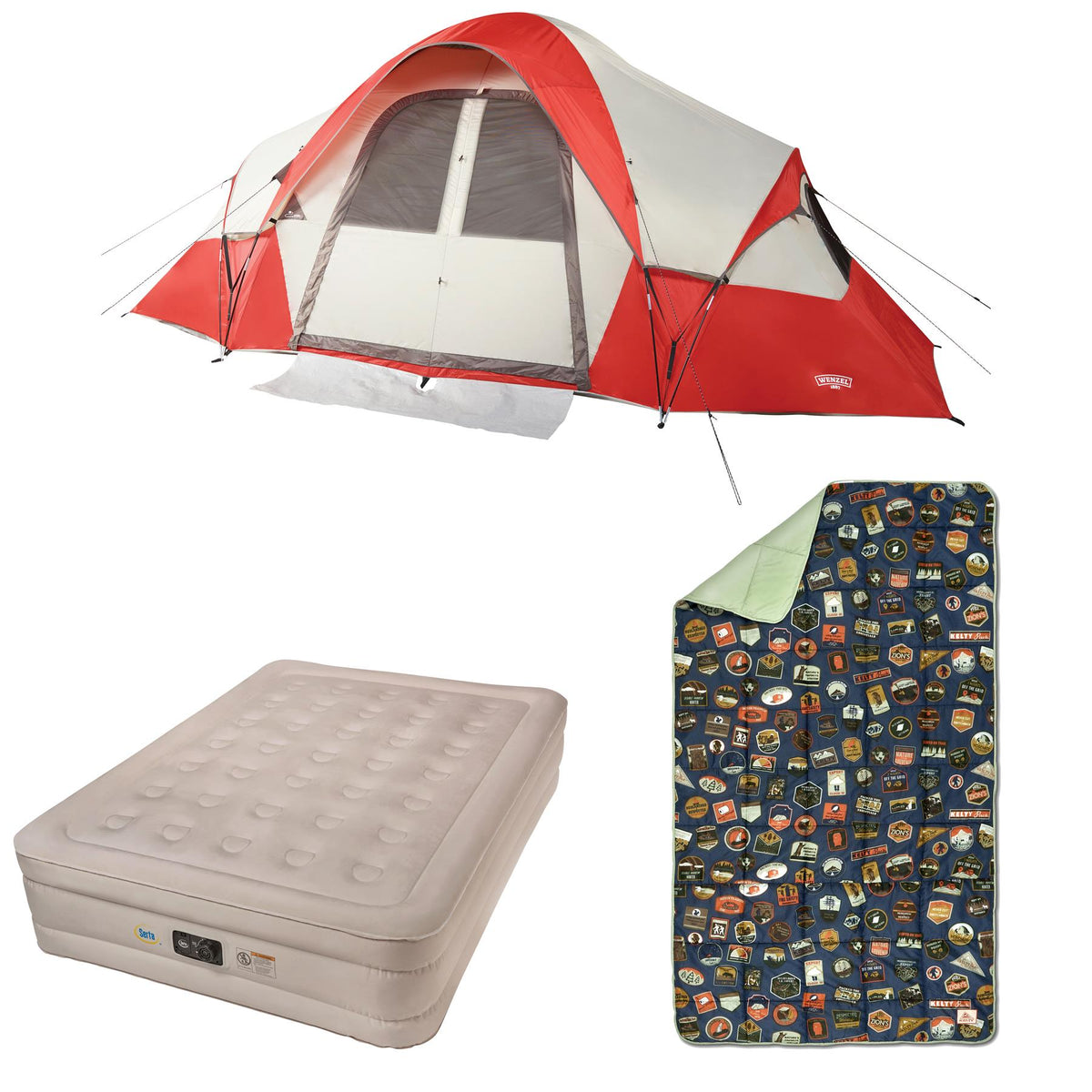 Wenzel Tent & Sleep Camping Package