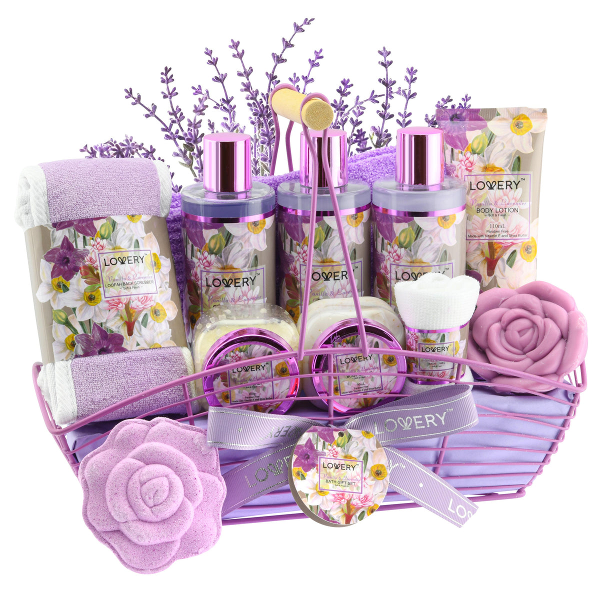 Lovery Lavender Vanilla Gift Set Size 13 pieces