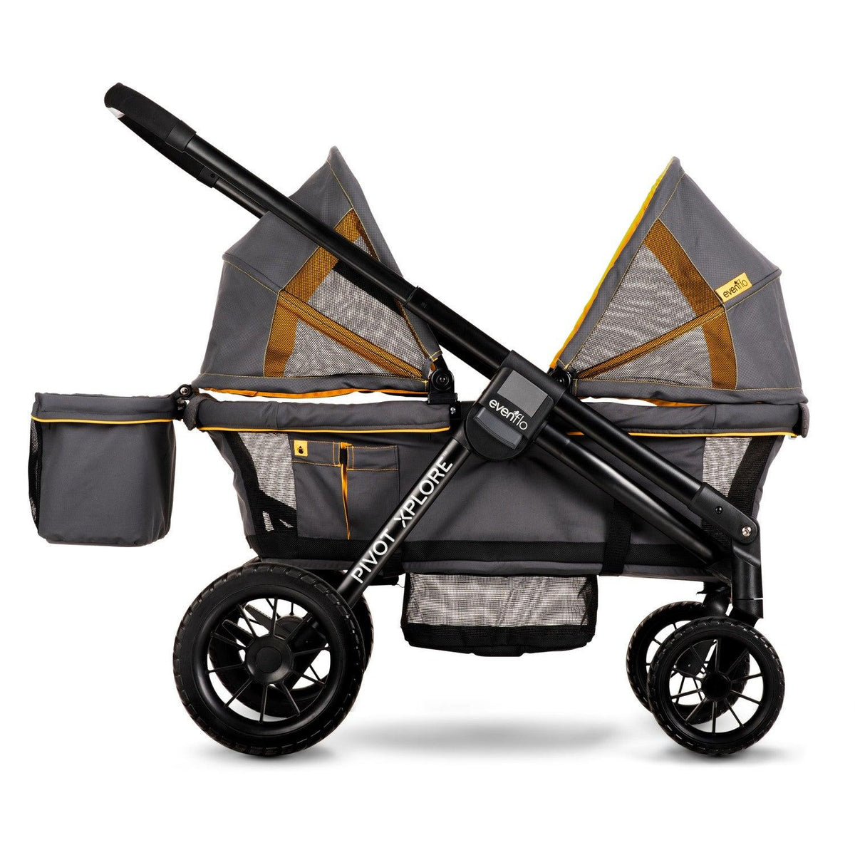 Evenflo Pivot Xplore All-Terrain Stroller Wagon Adventurer Gray