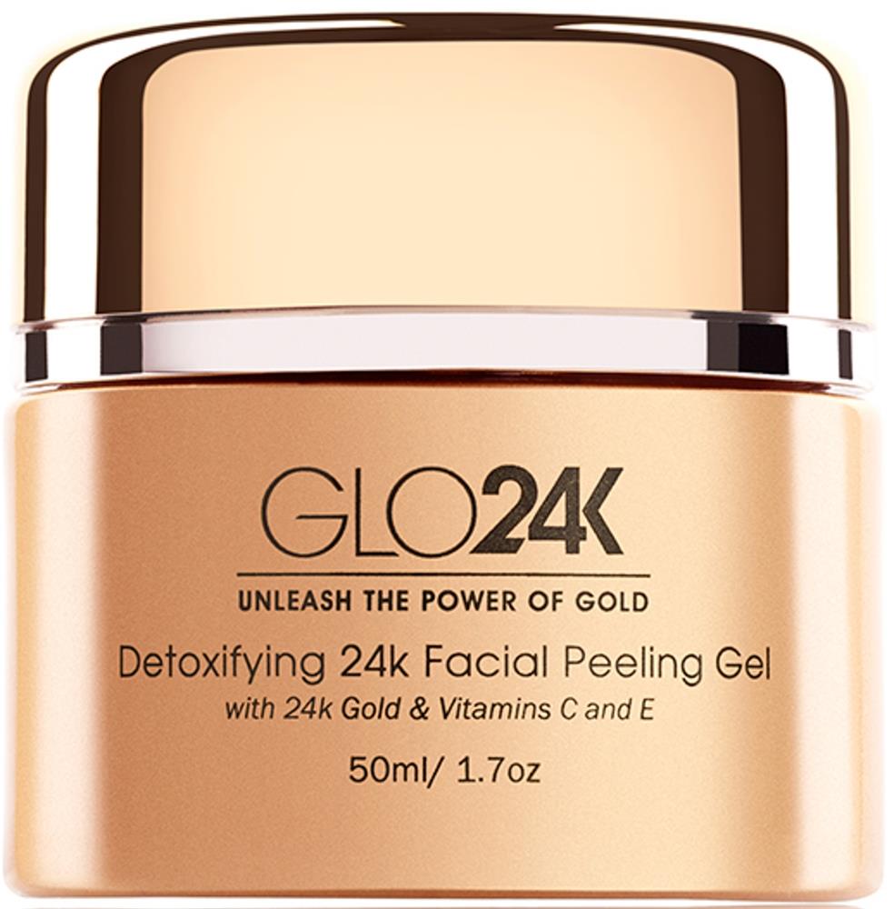 GLO24K Detoxifying 24k Facial Peeling Gel Size 50ML