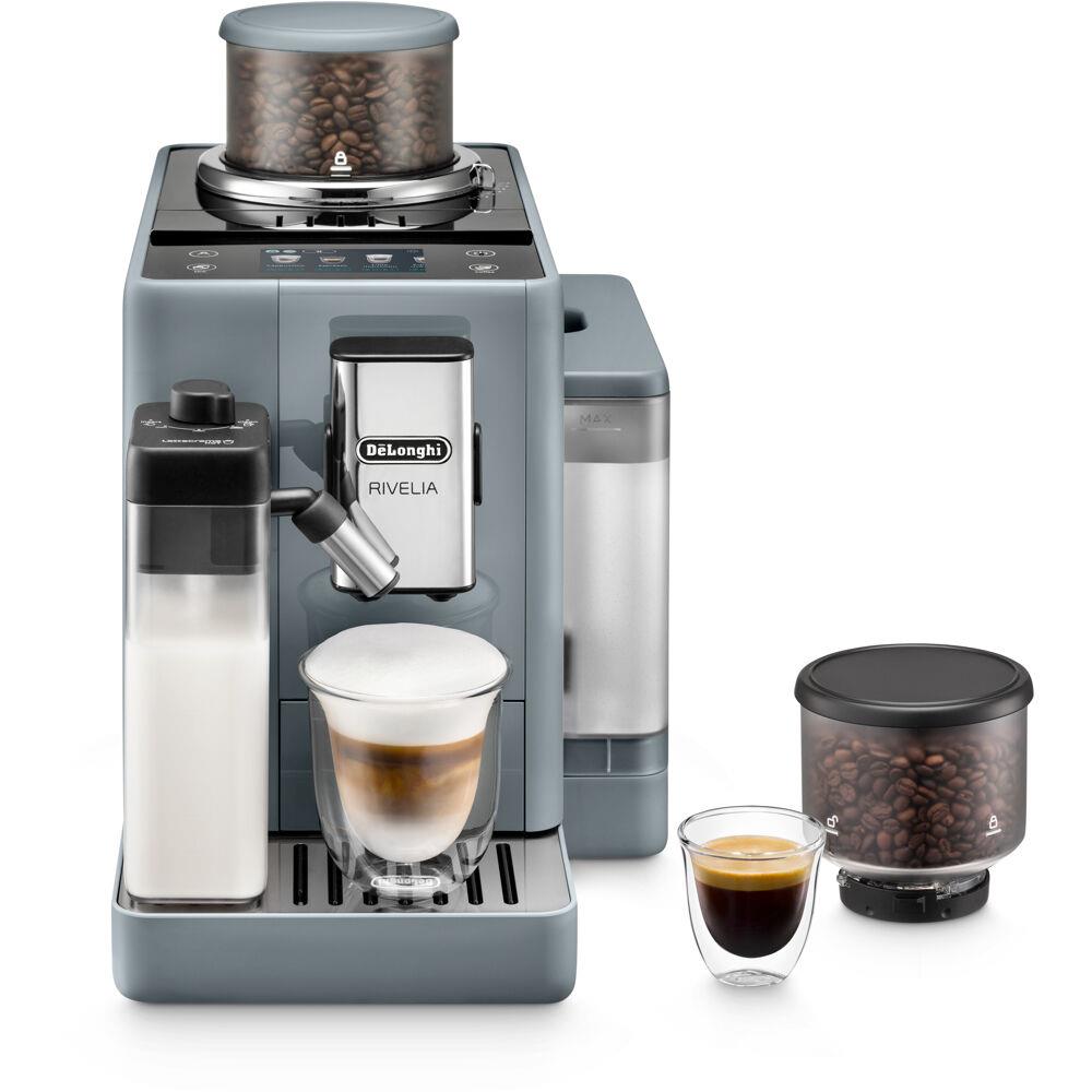 Delonghi Rivelia Espresso Machine in Pebble Gray