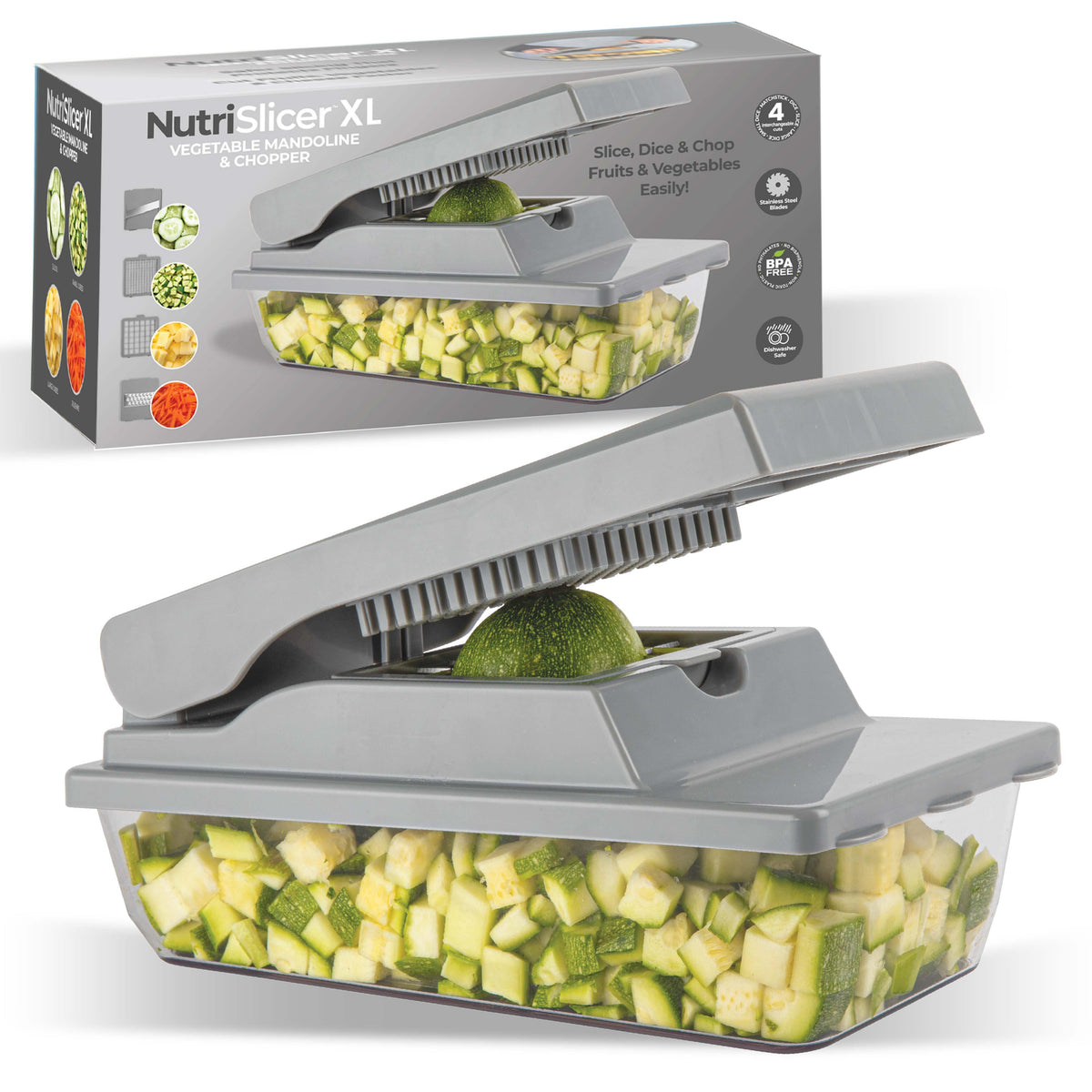 Nutri Slicer Vegetable Slicer Dicer and Chopper