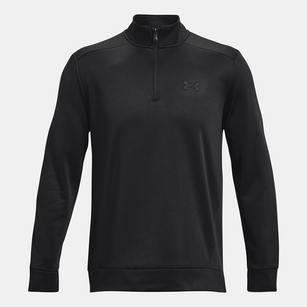 Under Armour UA Men's Armour Fleece Quarter Zip-Black-LG