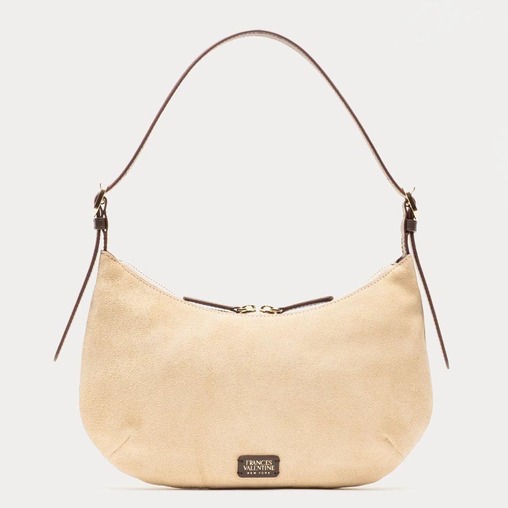 Frances Valentine Starr Hobo Suede Leather