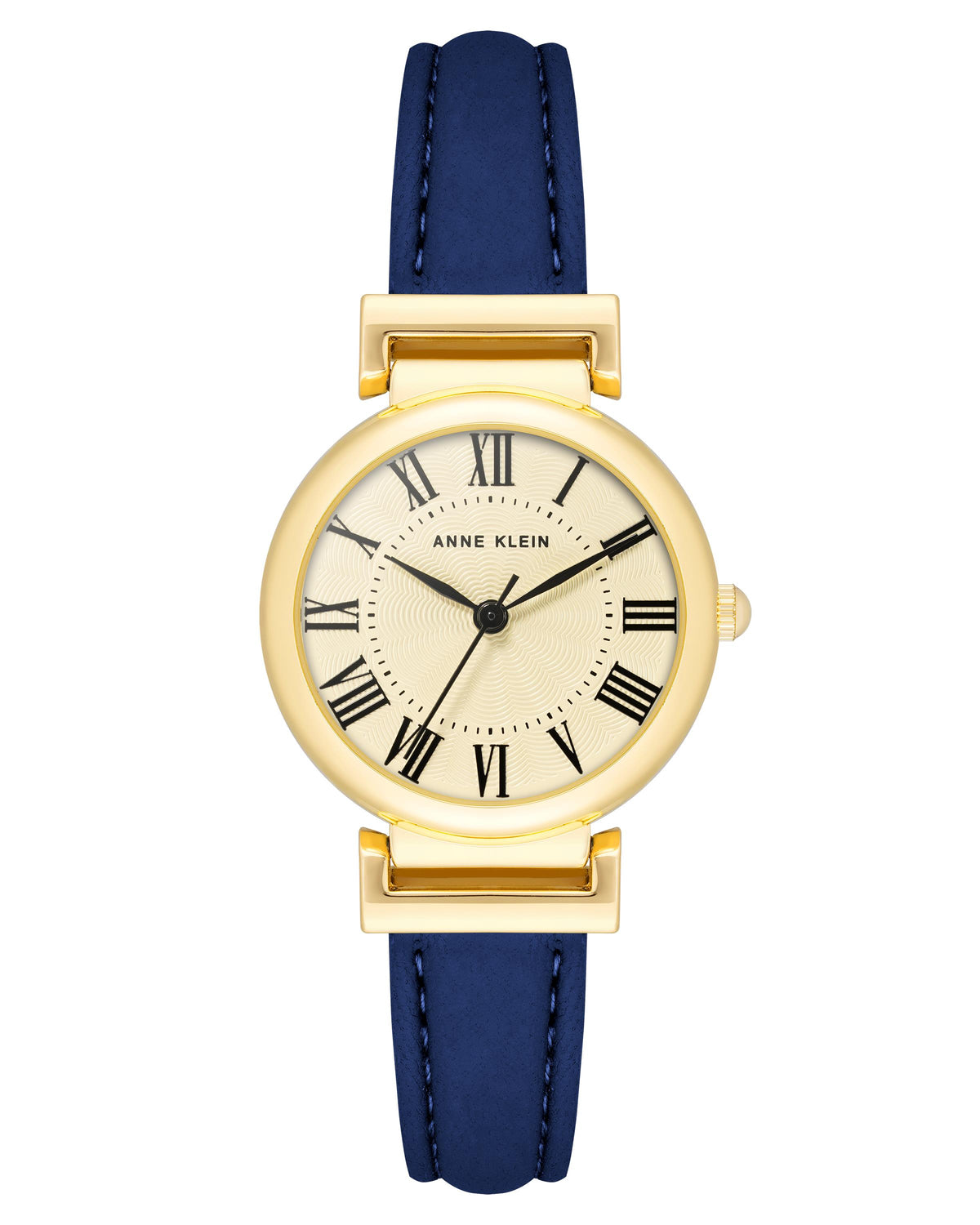 Anne Klein Women's Blue Leather Bracelet Watch