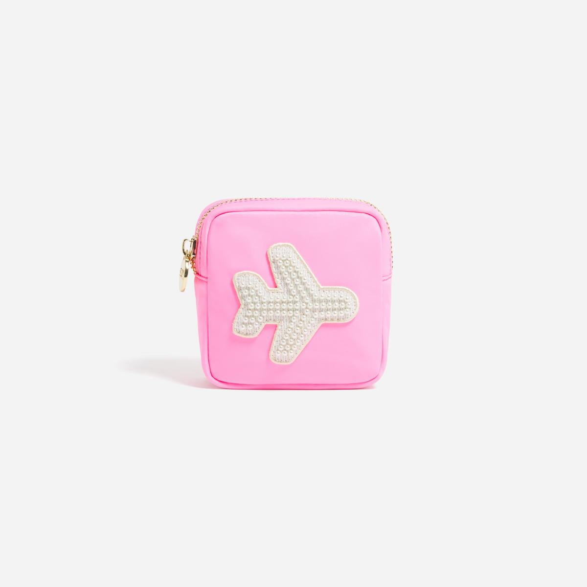 Stoney Clover Lane Airplane Mini Pouch