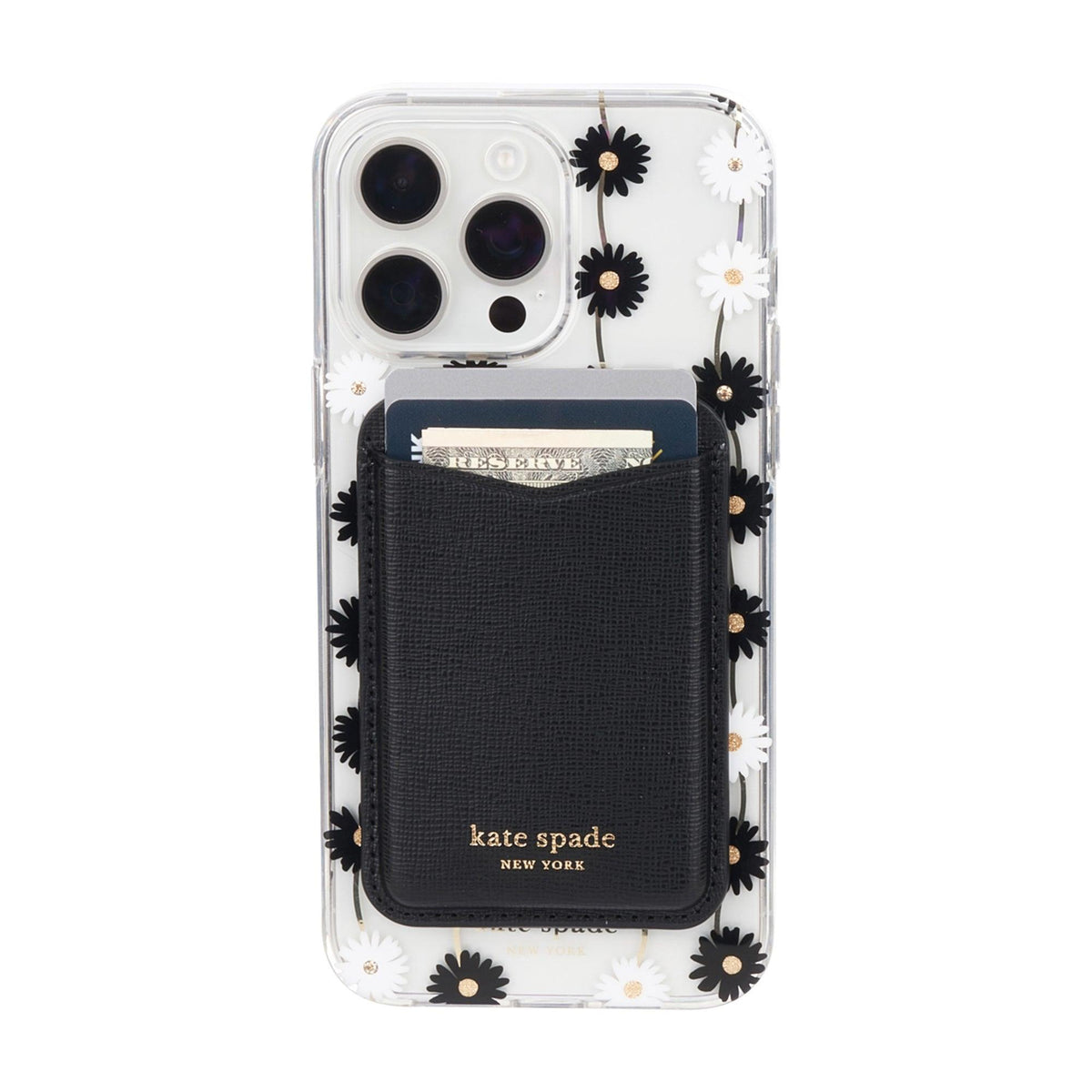 Kate Spade New York MagSafe Wallet Black