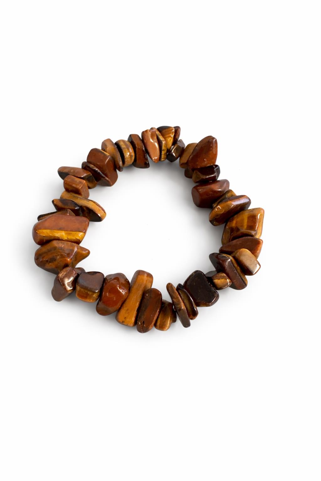 Completely Bella Natural Tiger Eye Stretch Bracelet