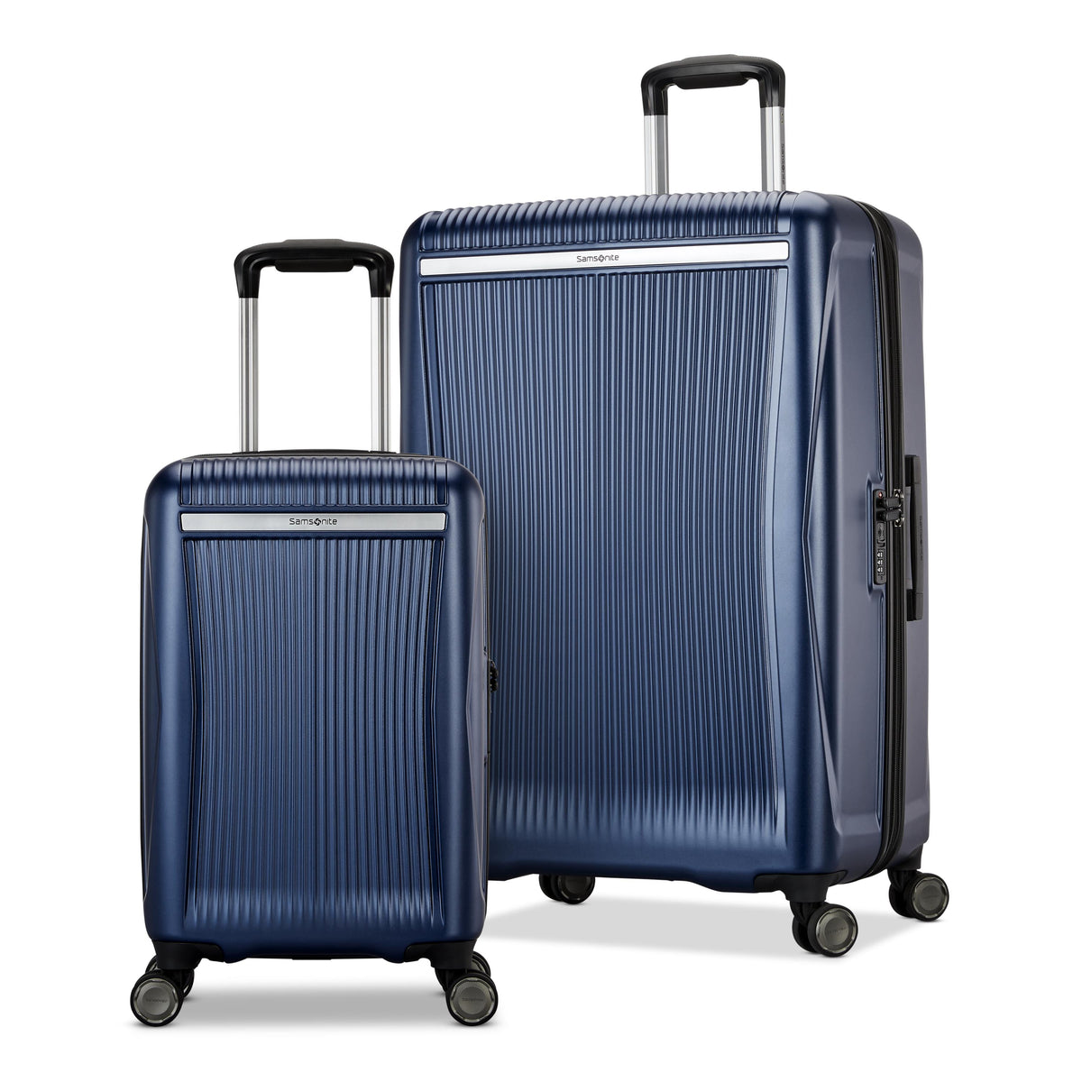 Samsonite Blackstone 2PC Hardside Set (20/27)-SILVER