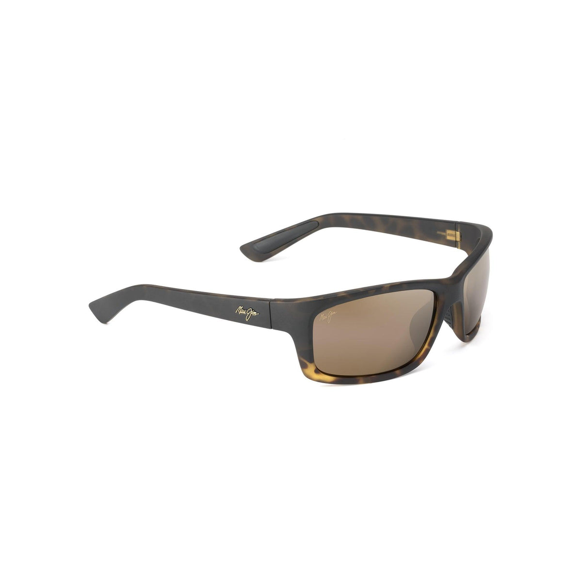 Maui Jim Kanaio Coast Polarized Sunglasses Matte Tortoise Frame HCL Bronze Lens