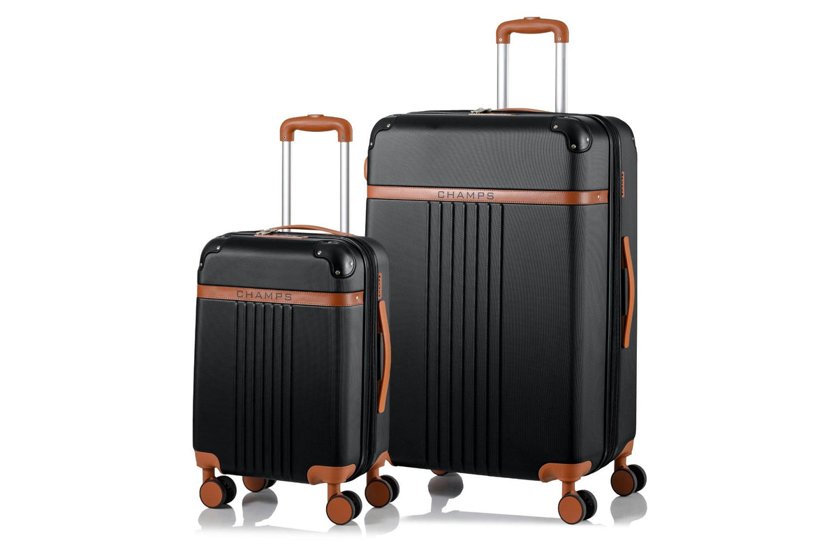 Champs Luggage Vintage 2 Piece Spinner Set Size 31" x 18"