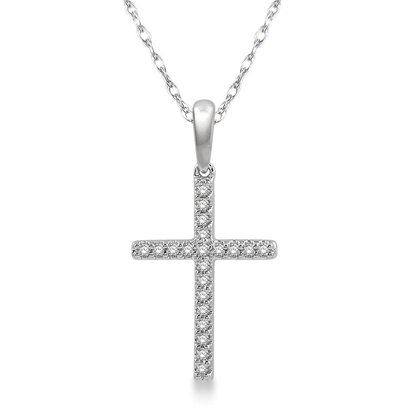 Jilco Inc Diamond Cross Necklace