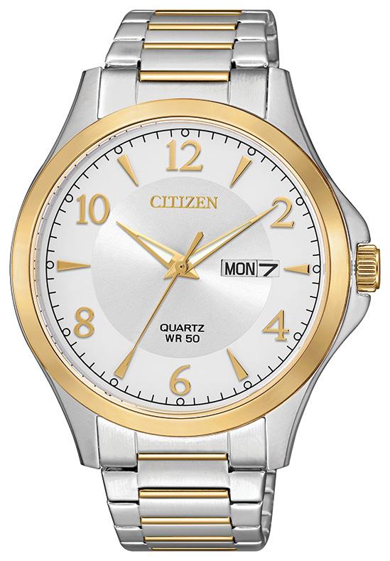 Citizen Watch Men's Quartz Watch, Two-Tone with Two-Tone SS Bracelet