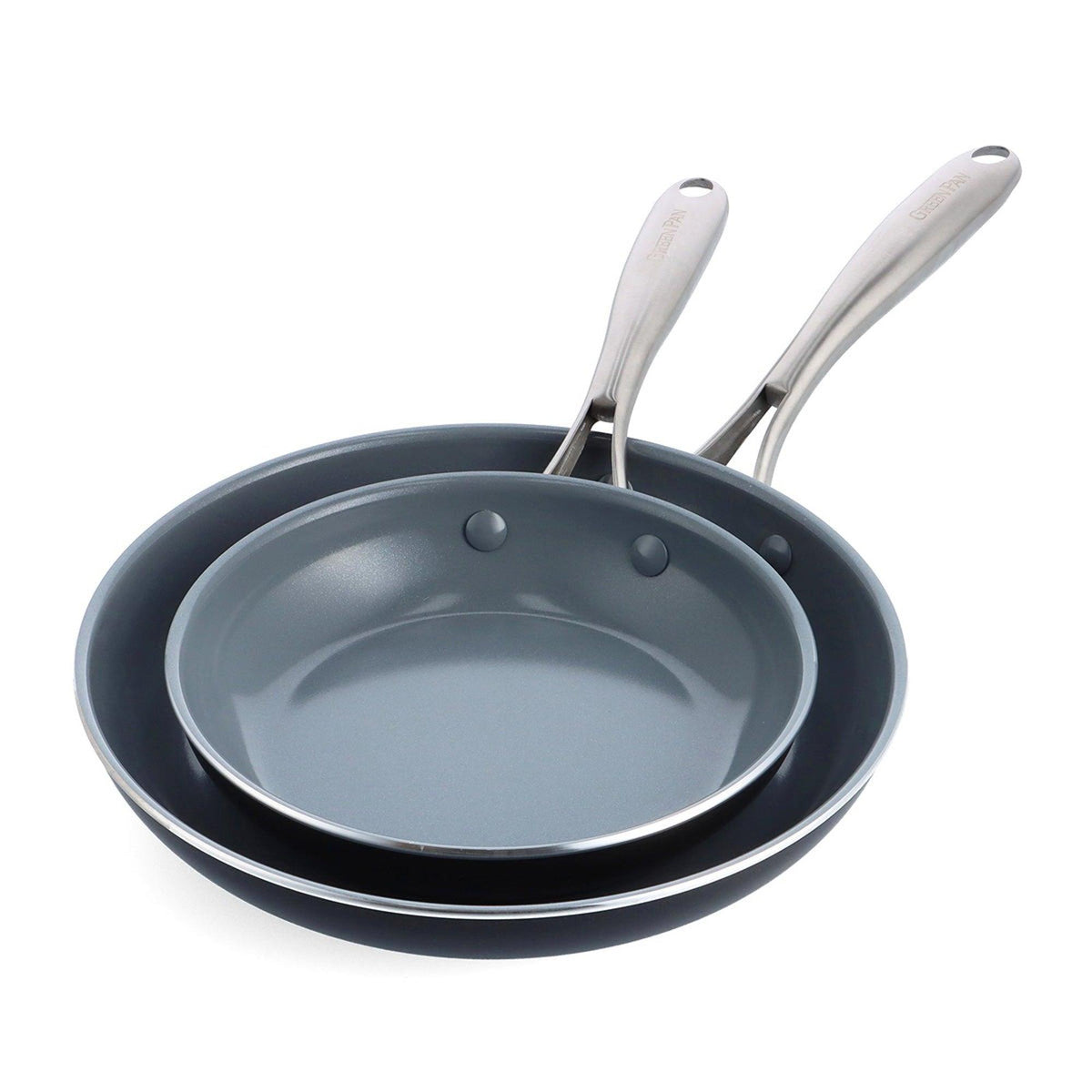GreenPan 2pc Swift Ceramic Nonstick Frypan Set