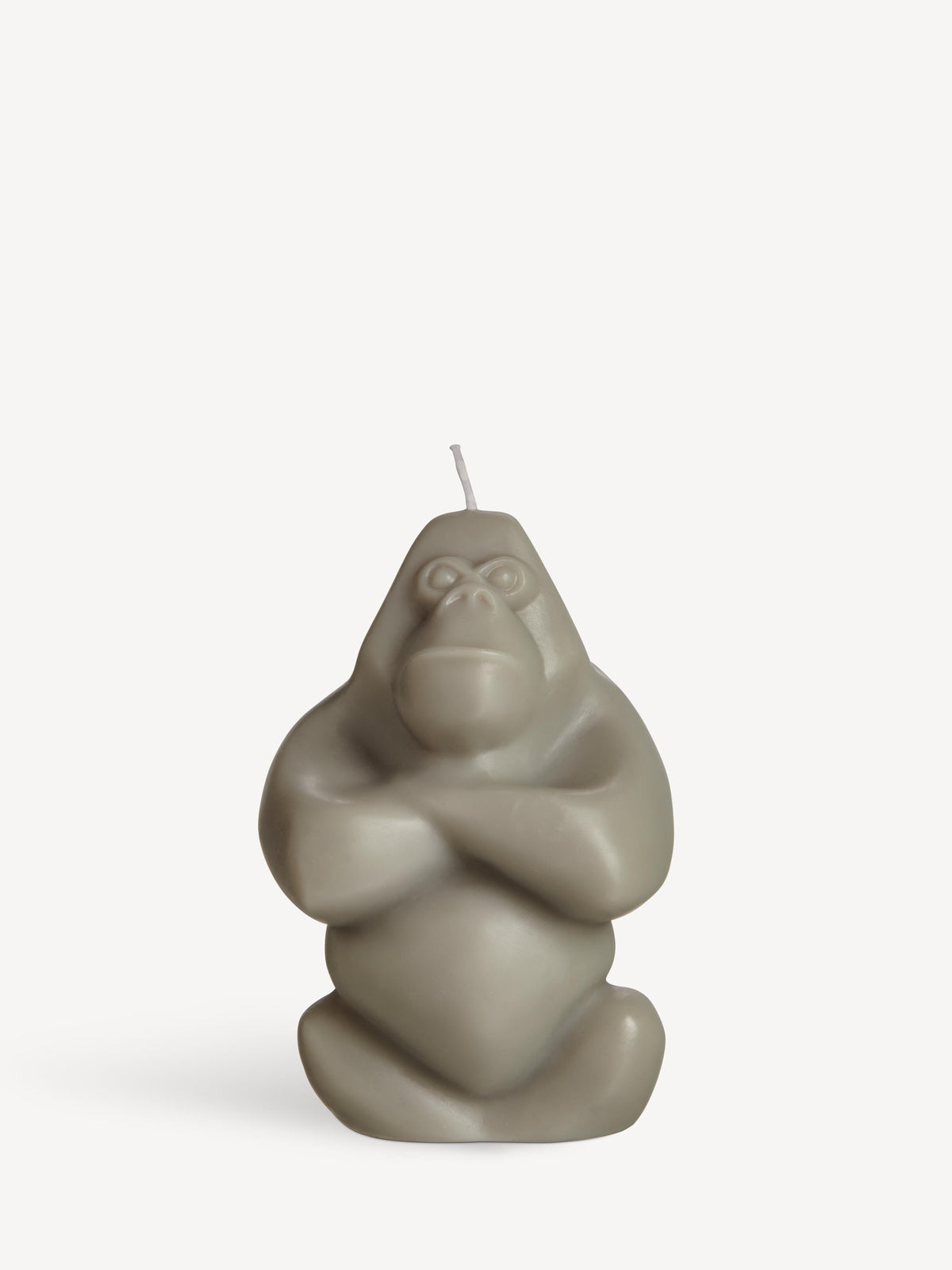 Kosta Boda Gabba Gabba Hey Candle Gray