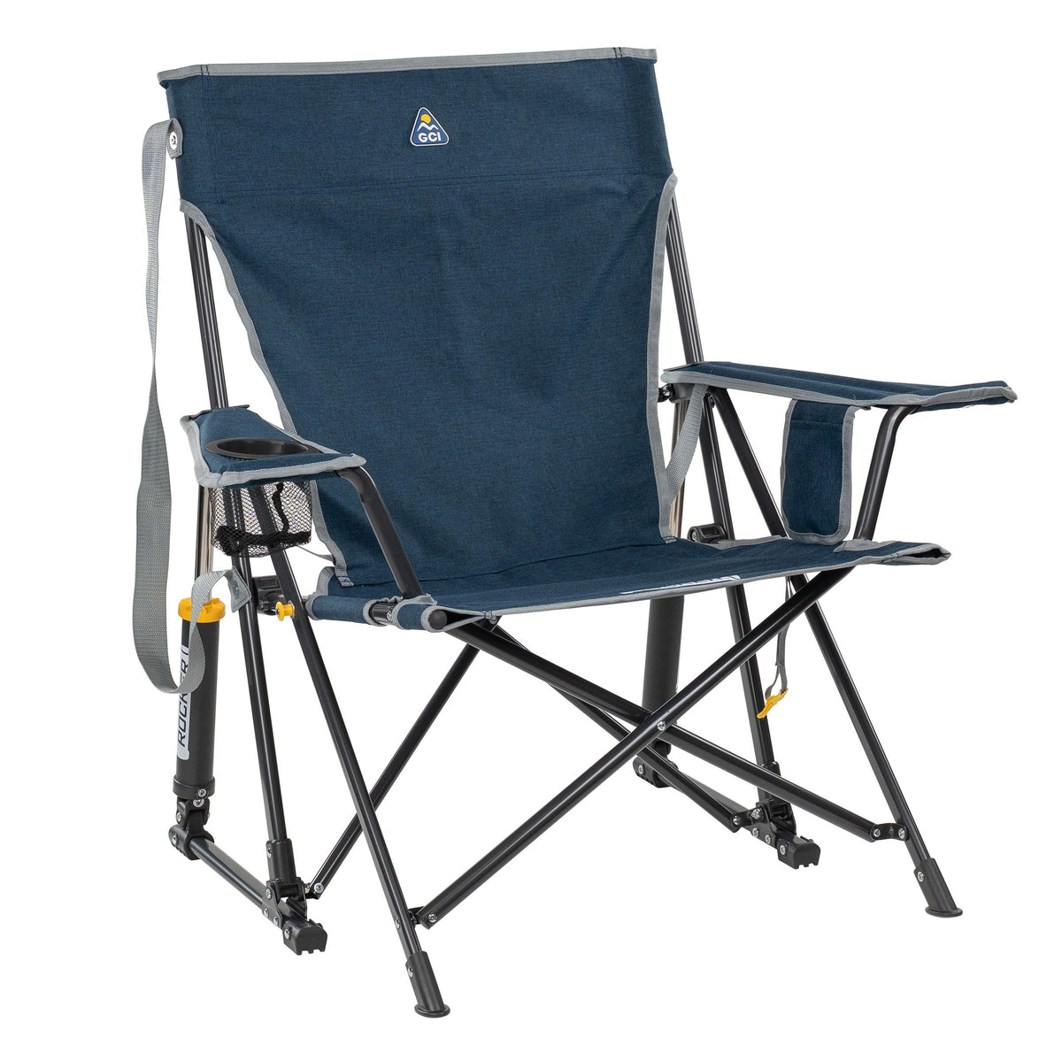 GCI Outdoor Kickback Rocker - Heathered Indigo