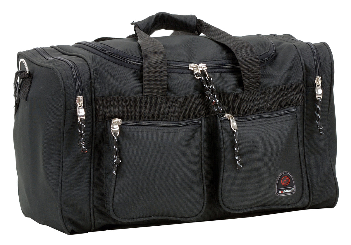 Rockland Luggage 19" Multi-Pocket Duffle - Black