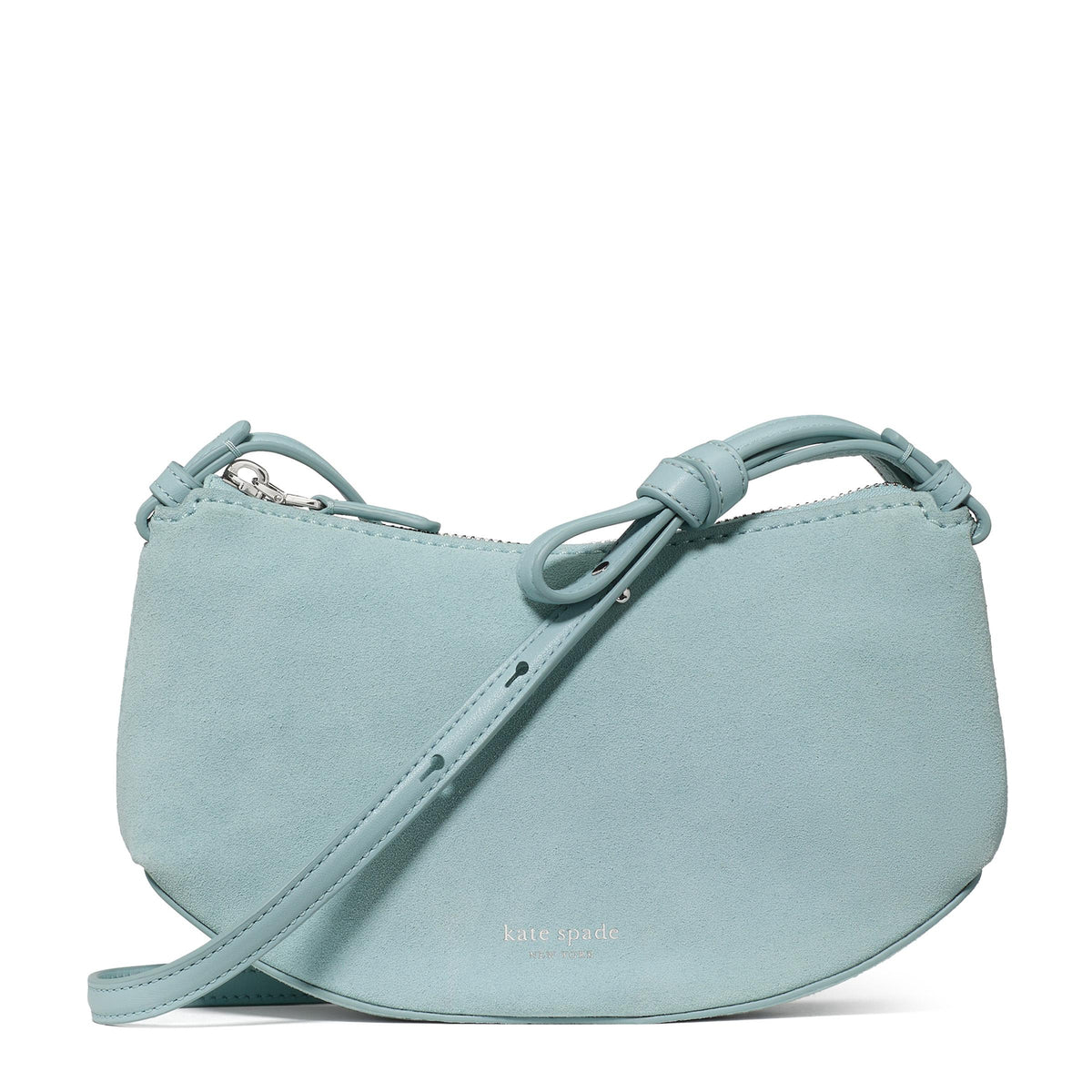kate spade new york Loop Suede Small Crossbody - English Sea