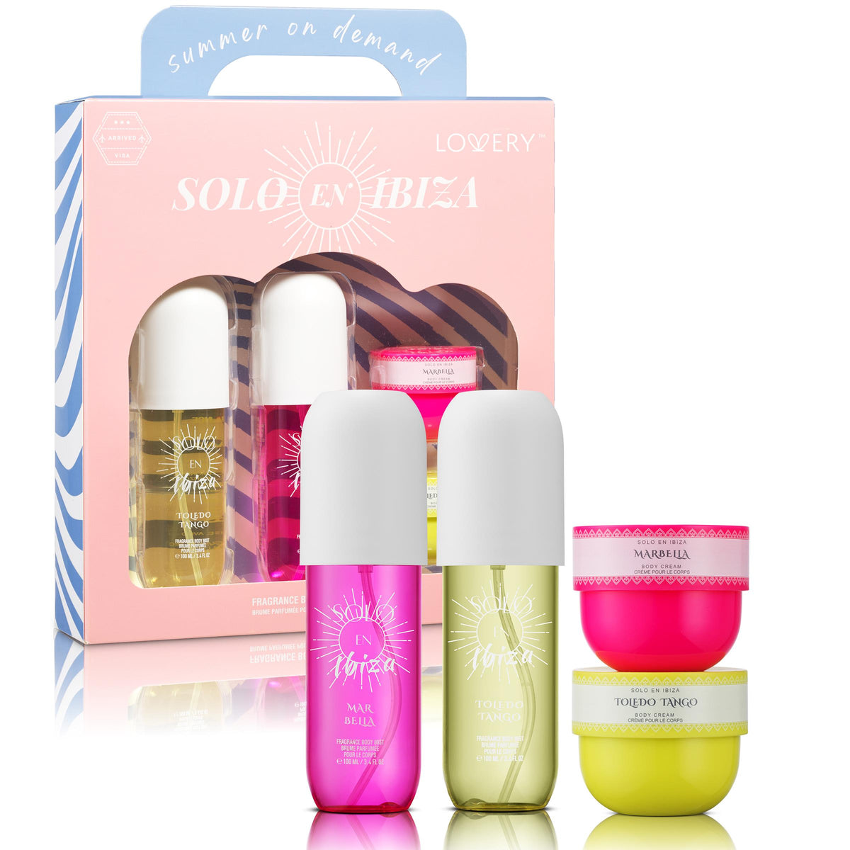 Lovery Solo en Ibiza Body Care Gift Set Size 4 Pieces