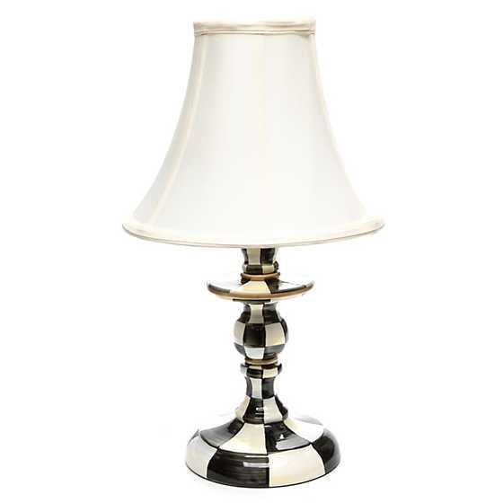 MacKenzie-Childs Sterling Candlestick Lamp