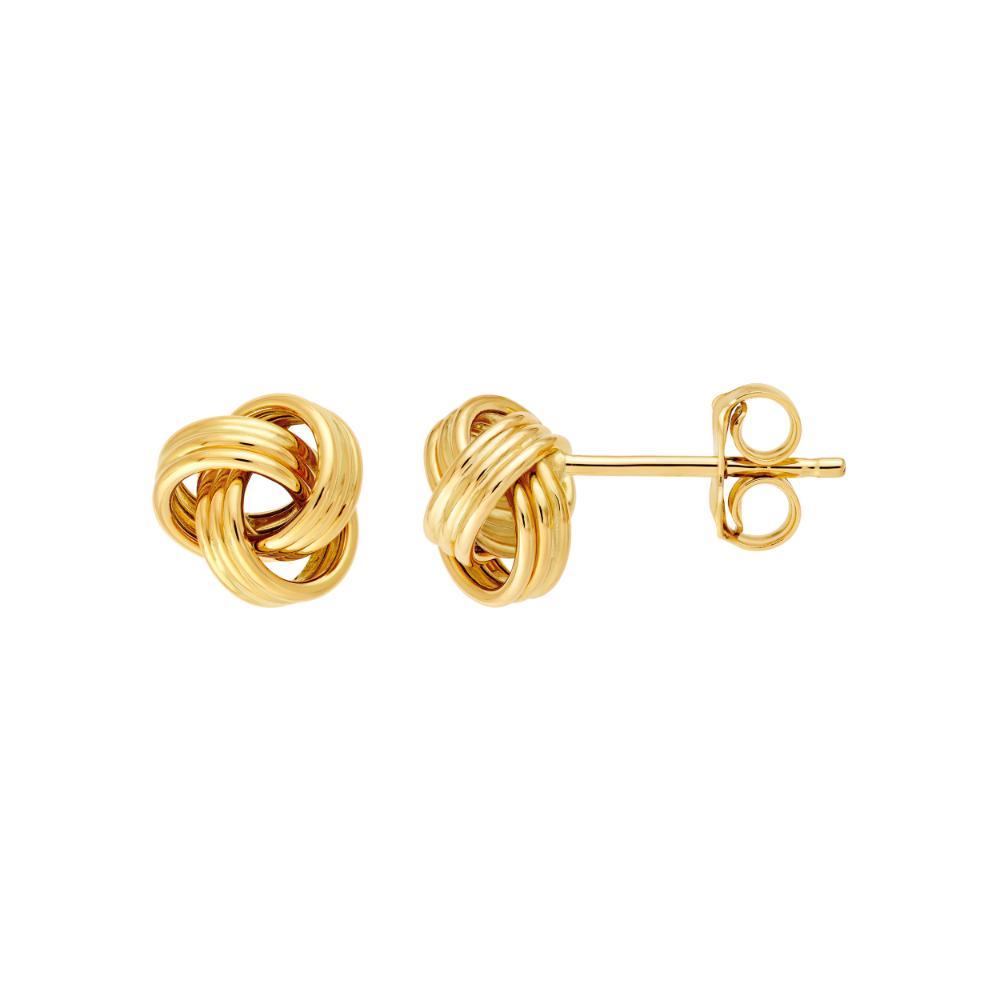 HAWLEY ST Love Knot Stud Earrings