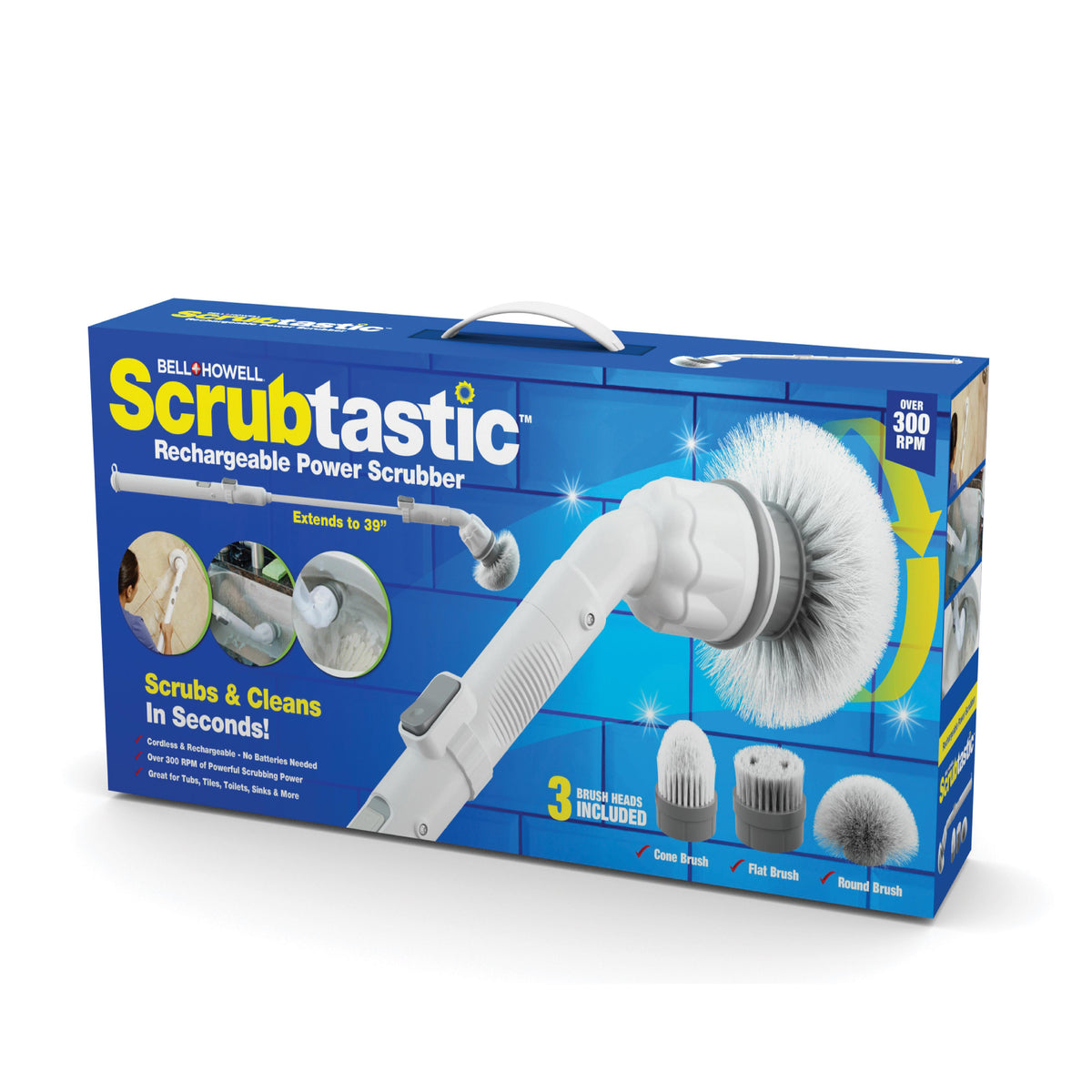 Scrubtastics Rechargeable Power Scrubber