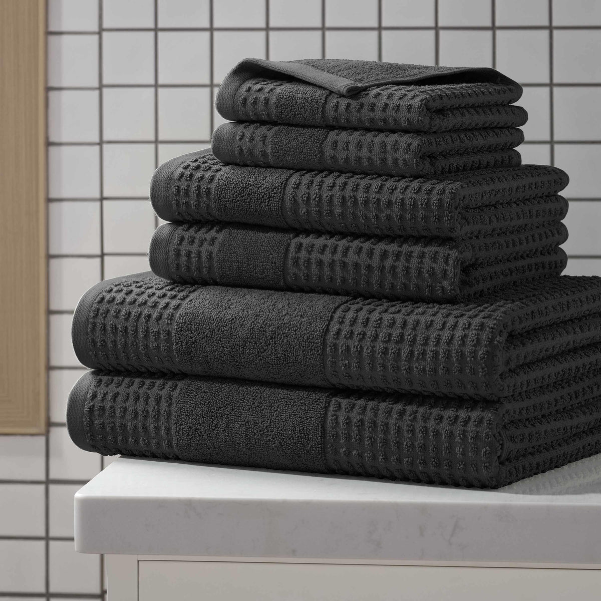 Martex Expression Air Sculpted 6 pc Towel Set Size 6 Piece To