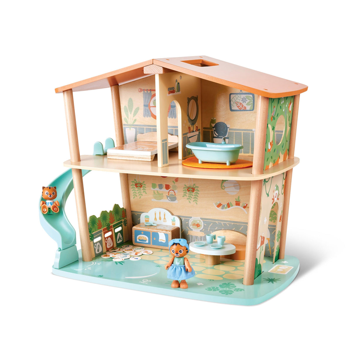 Hape Green Planet Explorers Tigers' Jungle House Ages 3+ Years