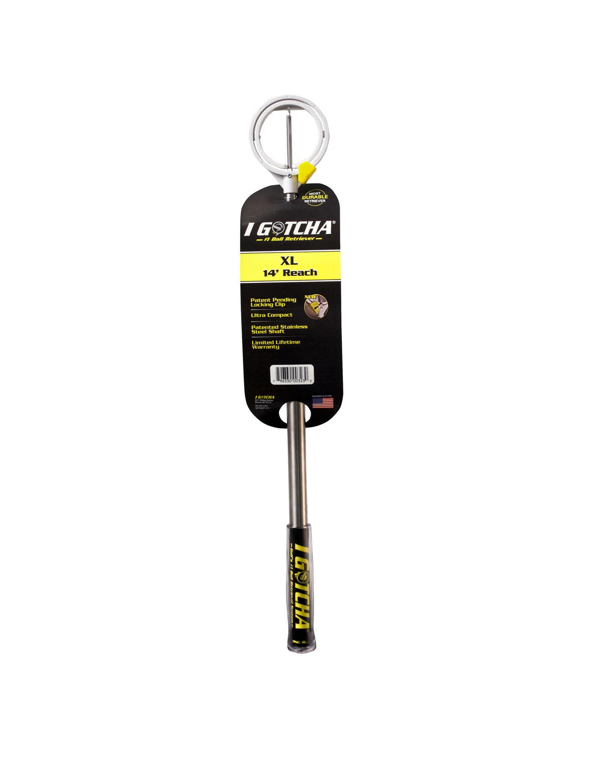 I Gotcha XL, 14ft Reach, Compact Ball Retriever