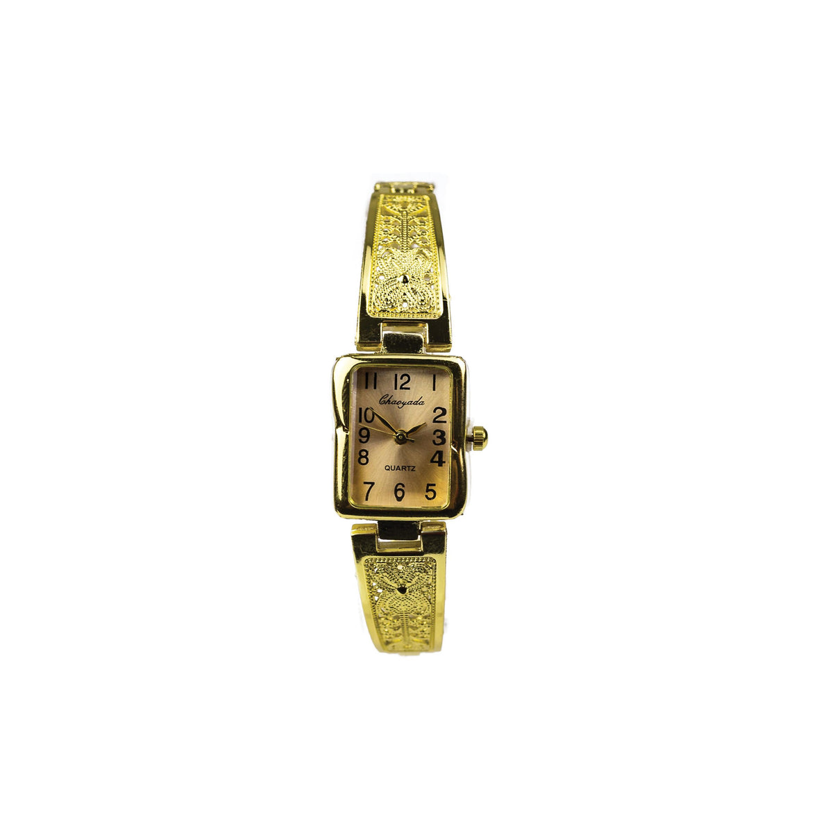 Completely Bella Ladies' Gold Tone Filigree Quartz Watch