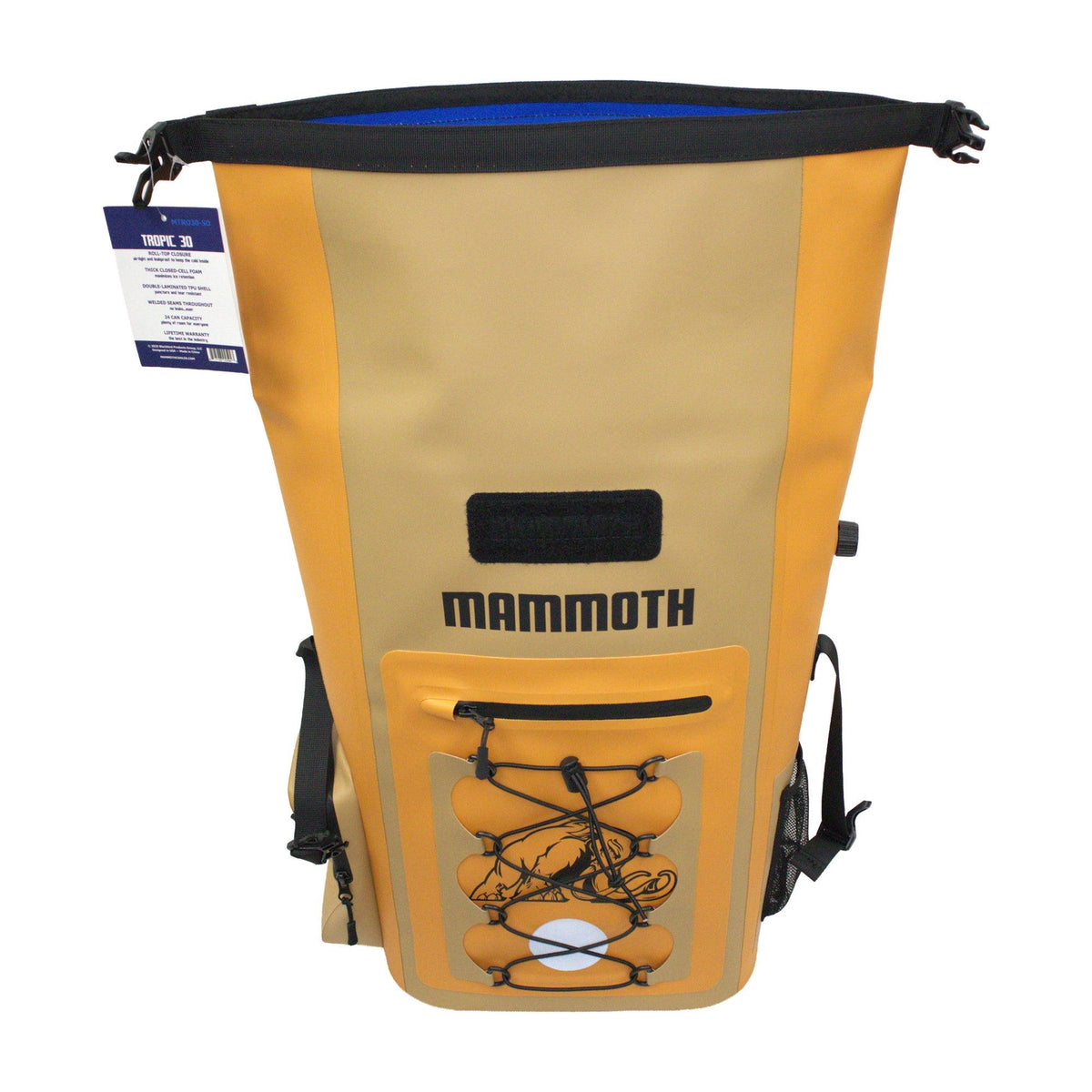 Mammoth Coolers Tropic 30 Backpack Cooler Sienna Orange