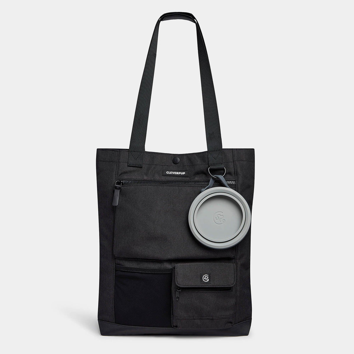 Cleverpup Park Pack Dog Gear Tote Graphite