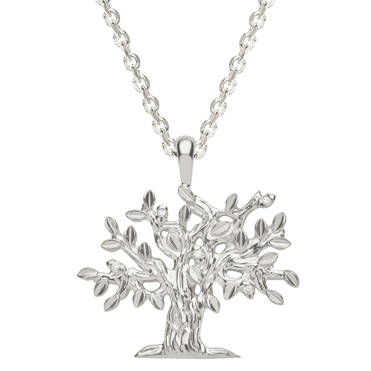 Jilco Tree of Life Necklace Silver
