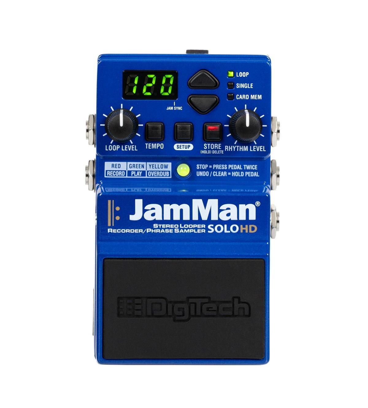 DigiTech JAMMAN-SOLO-HD Compact Stereo Looper Pedal