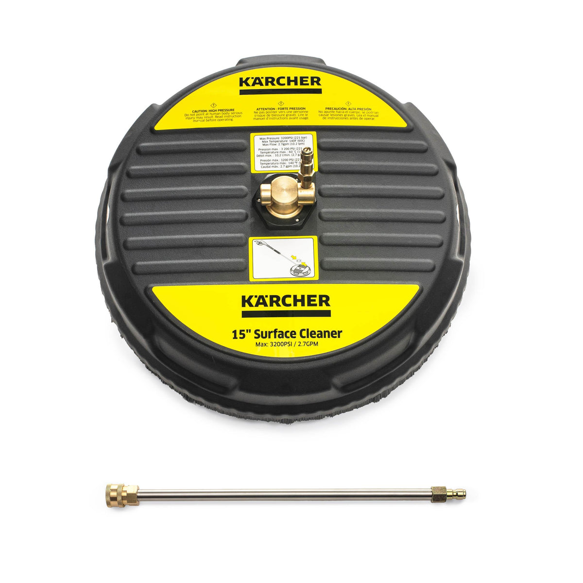 Karcher 15-Inch Surface Cleaner w/Lance