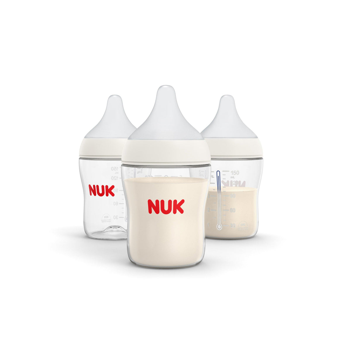 Nuk Perfect Match 5oz Slow Flow Bottle - 3-Pack
