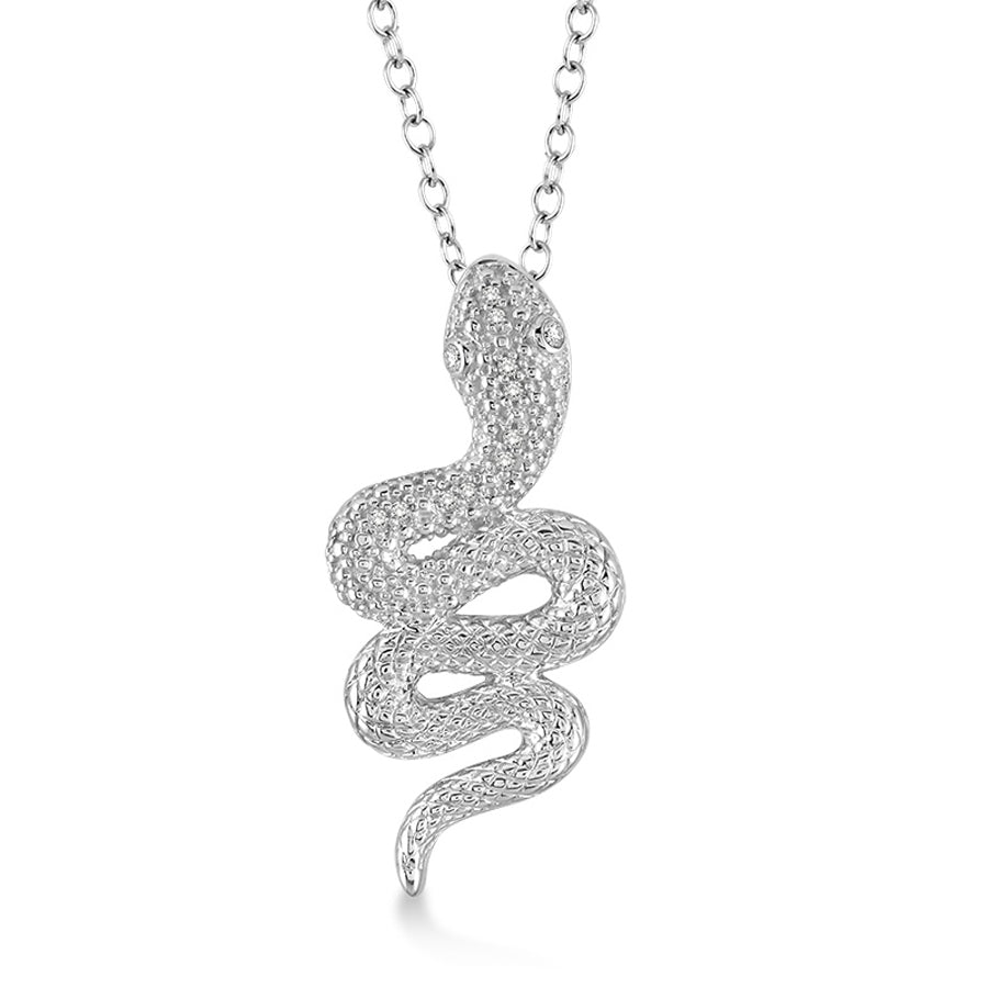 Jilco Inc Diamond Snake Necklace