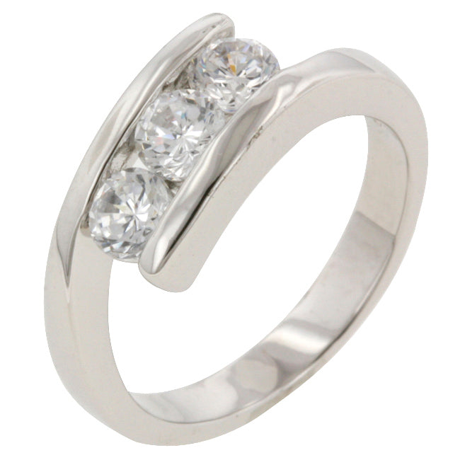 Completely Bella Classic Triplet Twist Ring(5)
