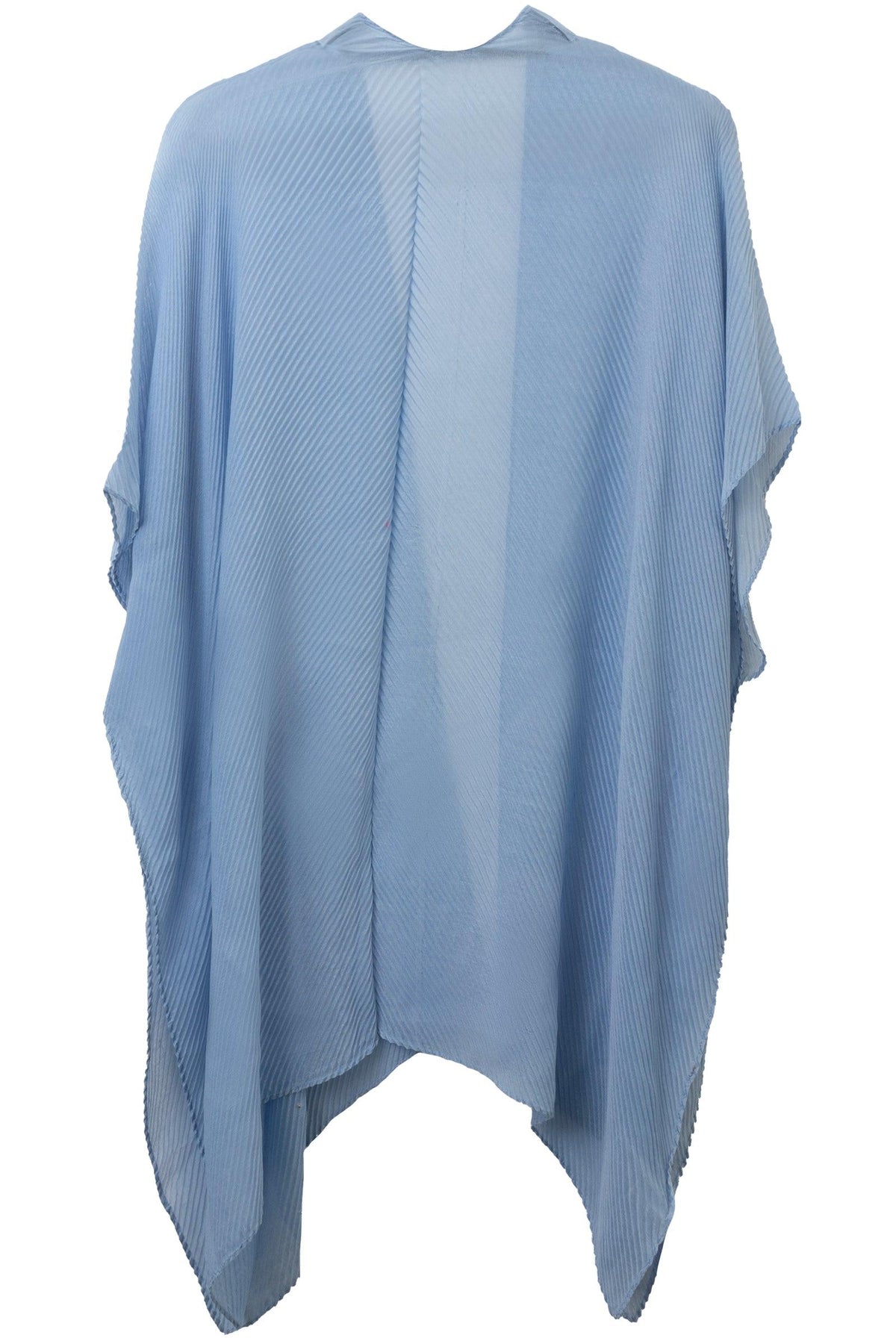 Jessica McClintock Pleated Kimono with All Over Pearls