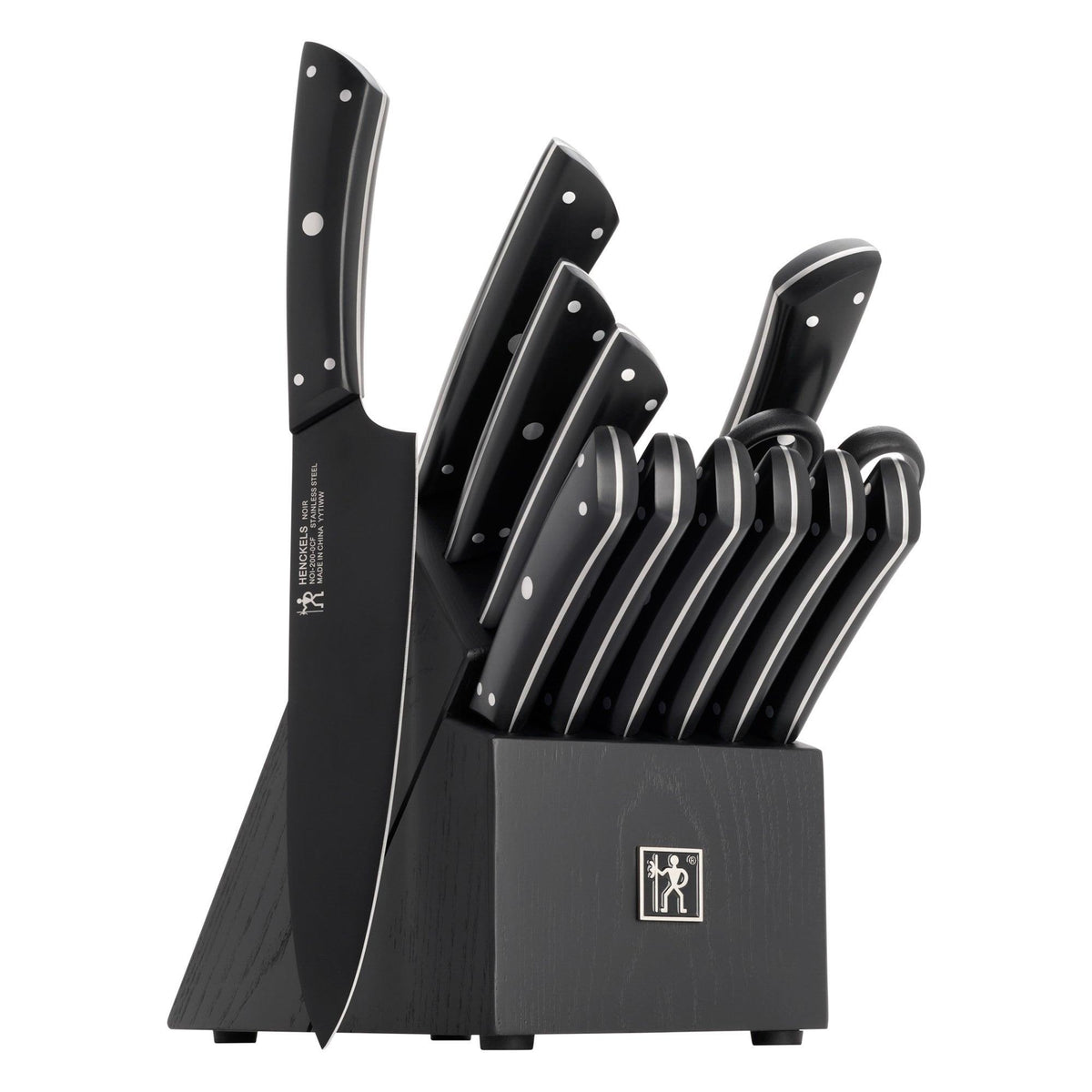 Henckels Noir 13pc Knife Block Set