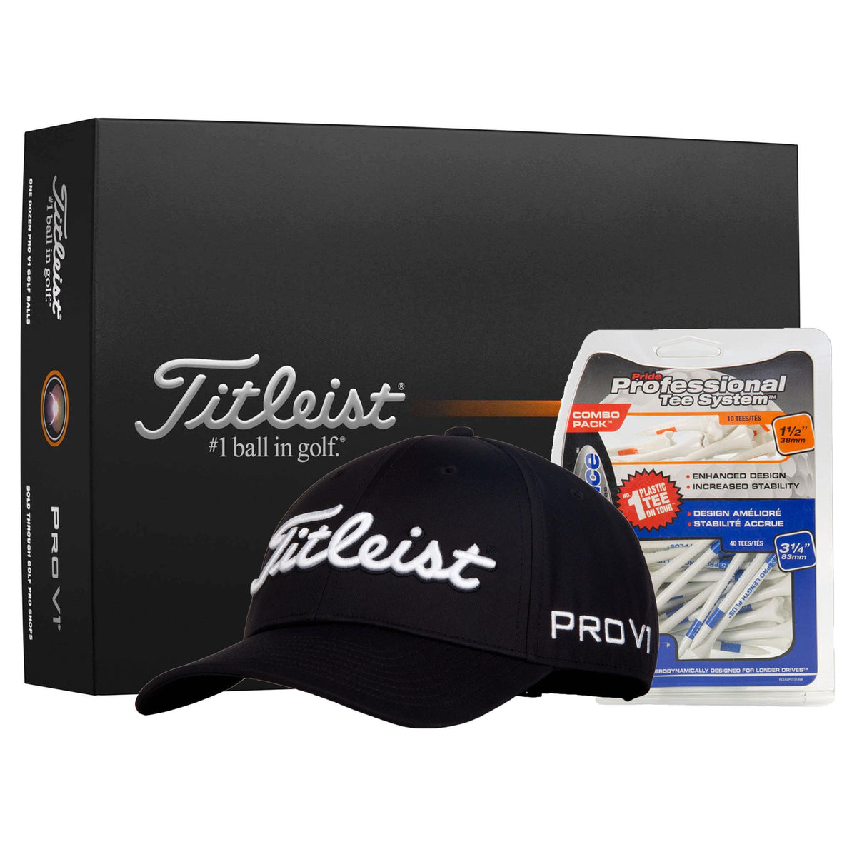 Titleist ProV1 Tour Essentials Plus Kit - Black