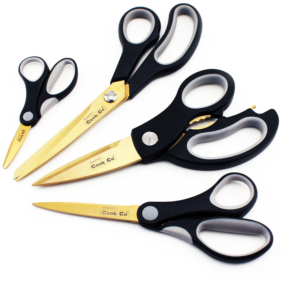 BergHoff Studio 4pc Gold Series Scissor Set
