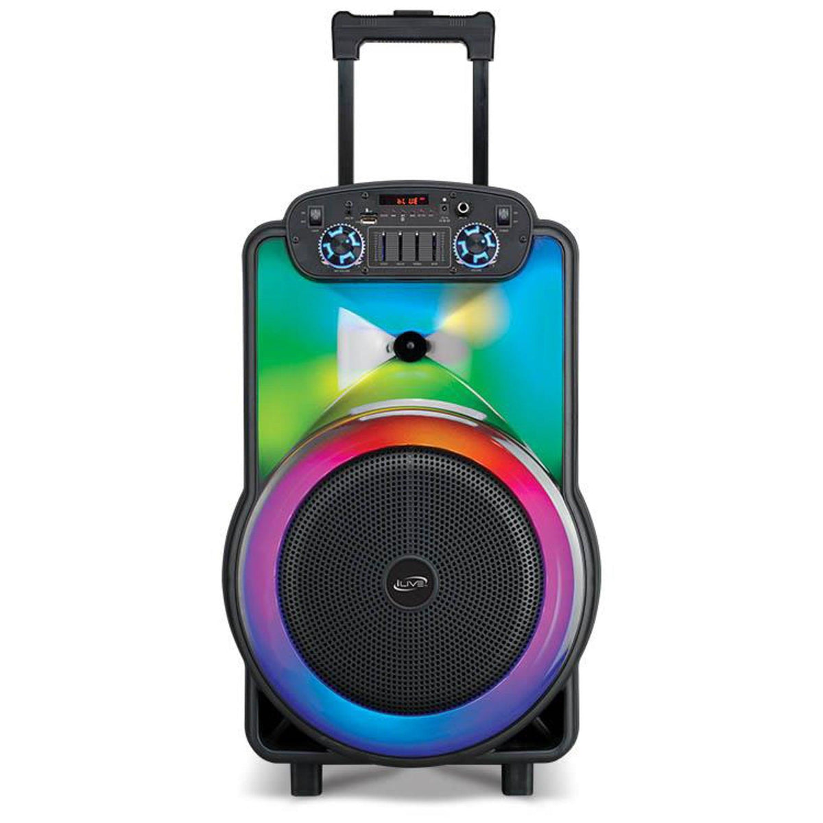 iLive The Show Wireless Speaker System w/ LED Lights