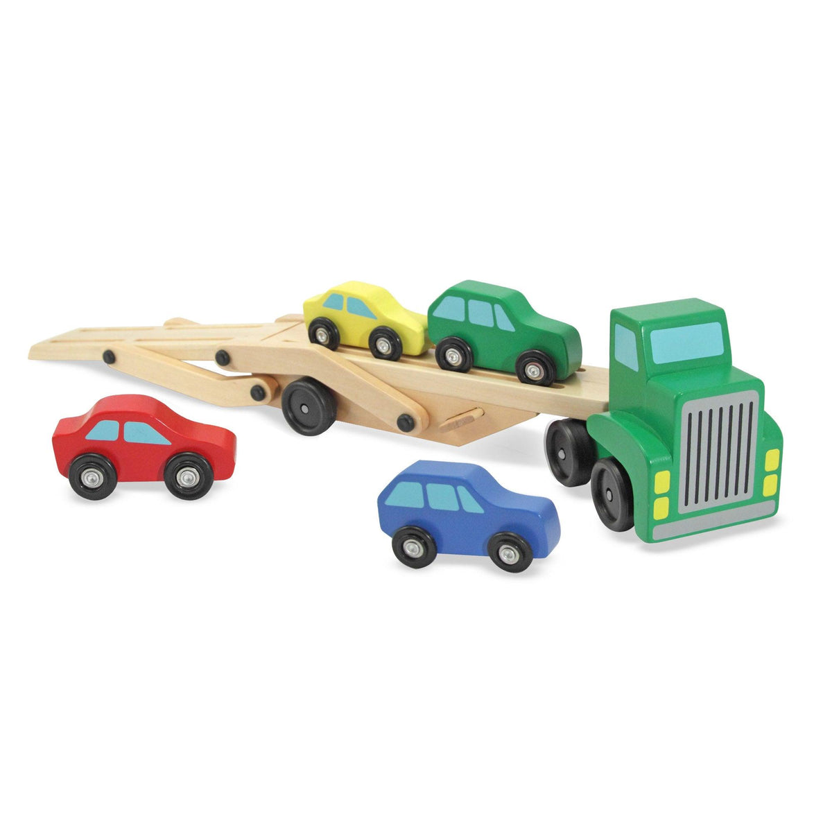 Melissa & Doug Wooden Car Carrier Ages 3+ Years