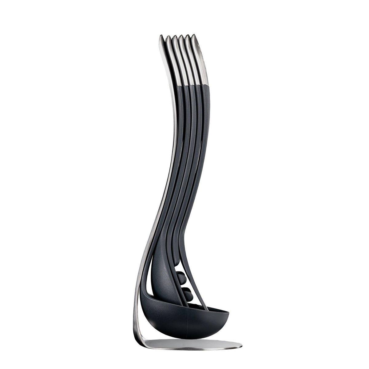 Joseph Joseph 5pc Nest Magnetic Utensil Set w/ Stand