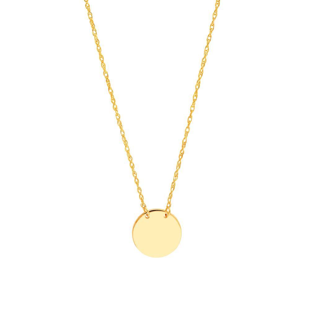 HAWLEY ST So You Mini Disc Adjustable 18" Necklace