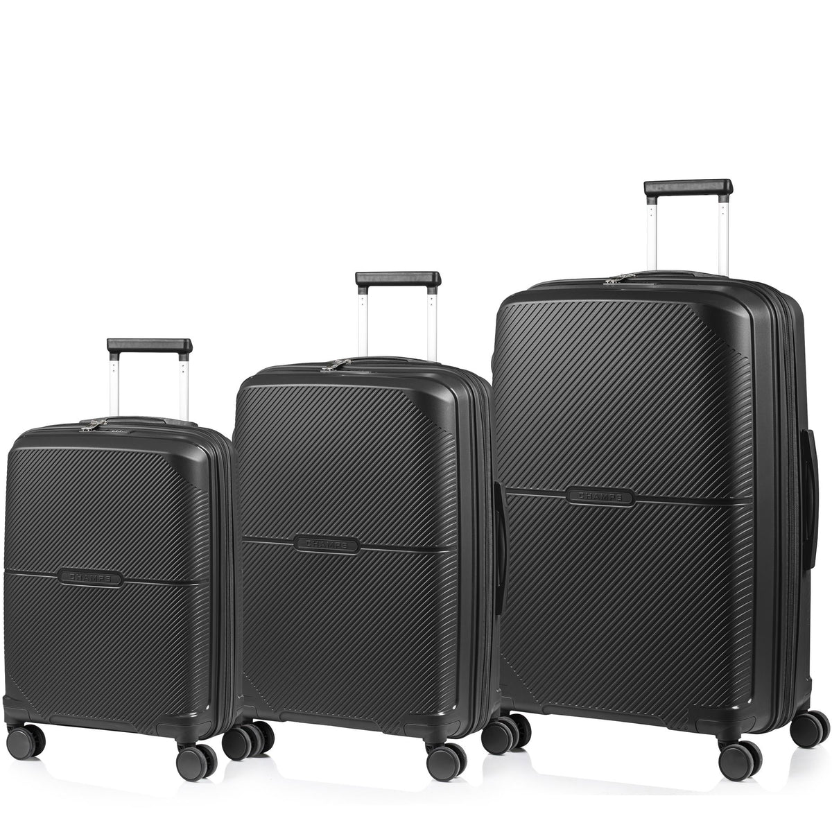 Champs Luggage Aura 3-Pcs Luggage Set Size 3 Piece Set