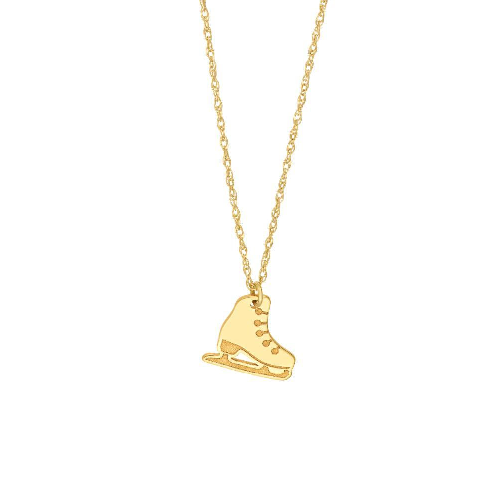 HAWLEY ST So You Ice Skate 18" Necklace