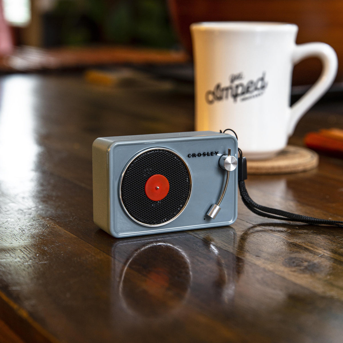Crosley Radios Mini Record Player Portable Bluetooth Speaker